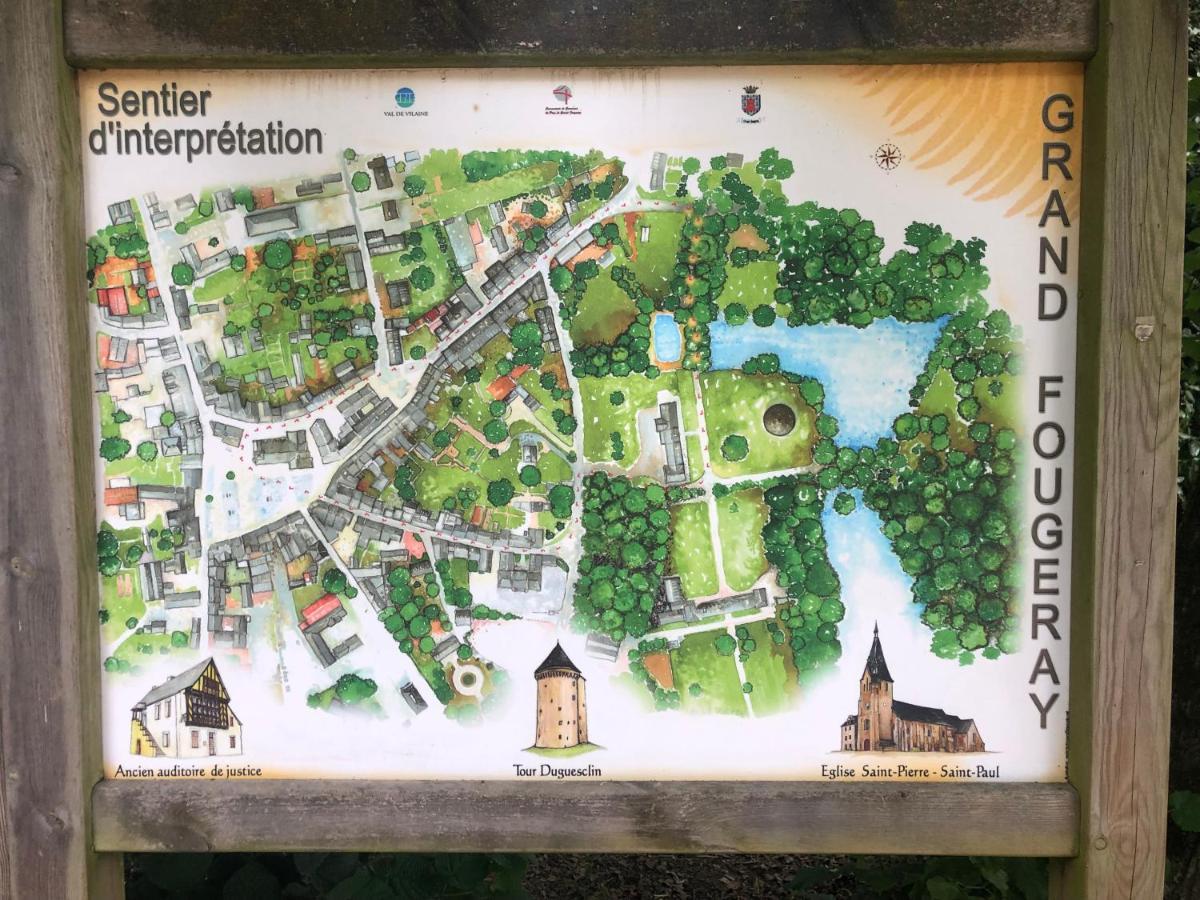 Apartmán L'Etape De La Tour Grand-Fougeray Exteriér fotografie